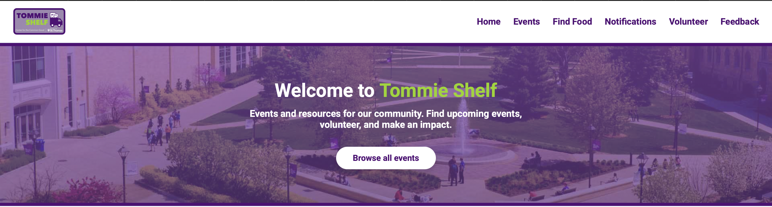 Tommie Shelf food pantry management platform